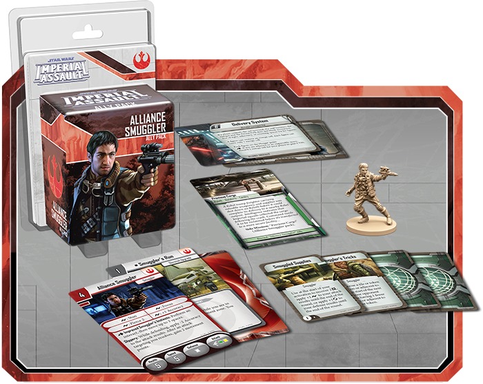 Star Wars : Imperial Assault - Alliance Smuggler Ally Pack